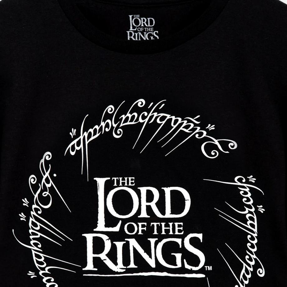 Lord Of The Rings Print T-Shirt  