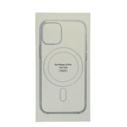 mobileup  MagSafe Case iPhone 15 Pro - Transparent 