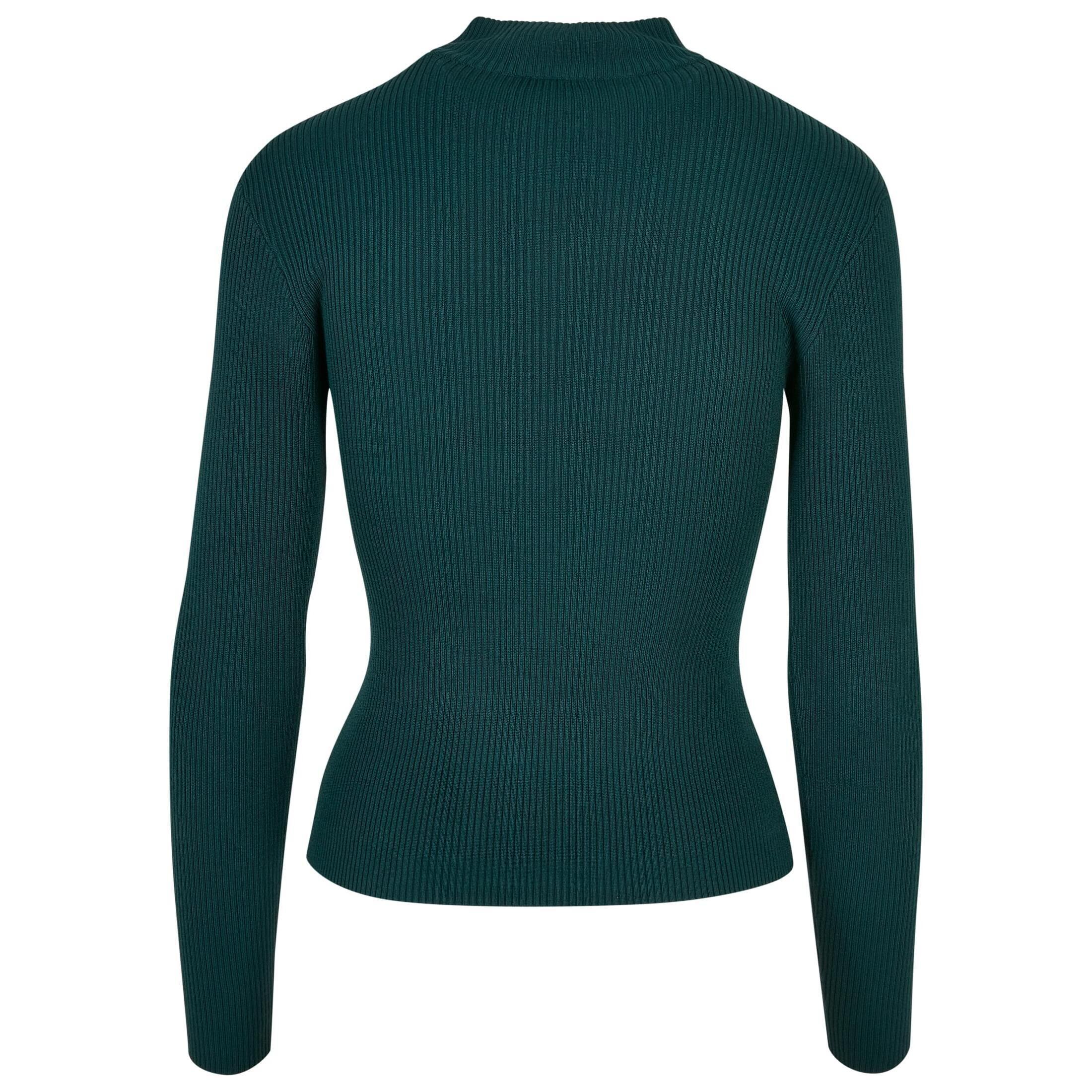 URBAN CLASSICS Pull à Col Roulé en Tricot Côtelé  