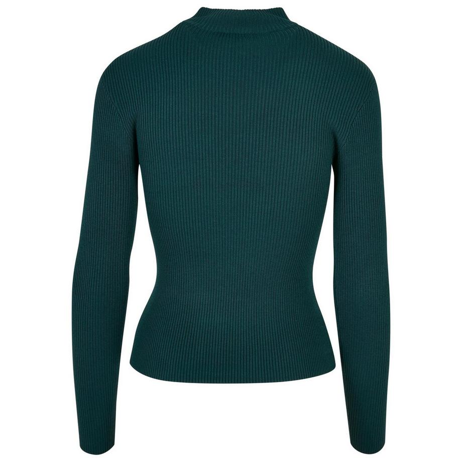 URBAN CLASSICS Rippstrick Rollkragenpullover  