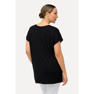 Ulla Popken  T-Shirt, Dschungel, Rundhals, Halbarm 