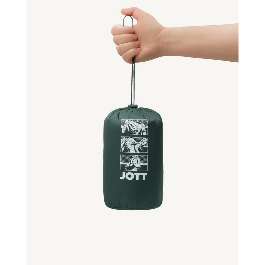 Jott Hugo Kapuzen-Daunenjacke  