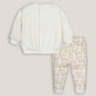 La Redoute Collections  Baby-Set aus Sweatshirt & Jogginghose 