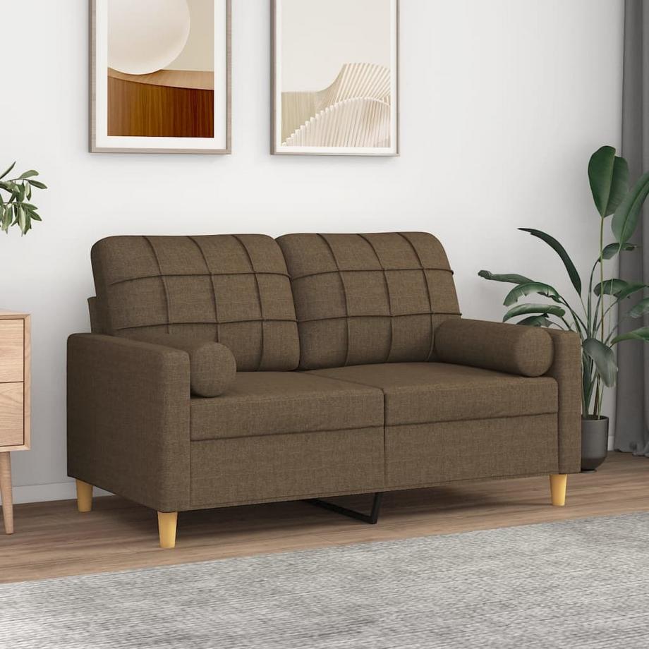 VidaXL Oreiller décoratif tissu  