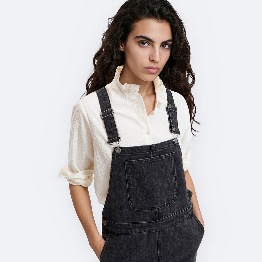 La Redoute Collections Salopette longue imprimé léopard  