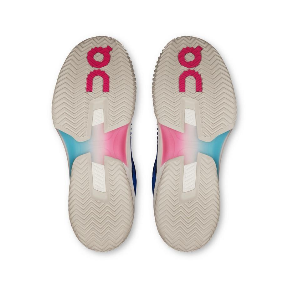 On Running THE ROGER Pro Fire Chaussure de tennis terre battue  