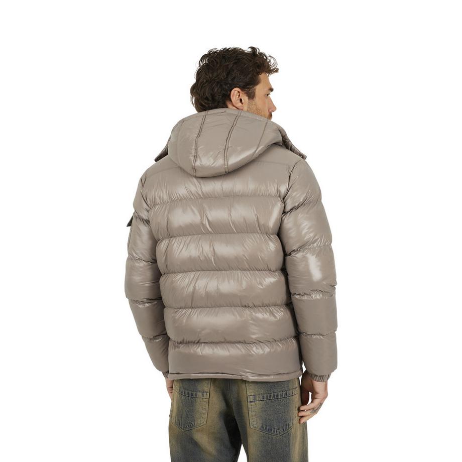 Brave Soul  Giacca Imbottita Nylon Collo A Imbuto 