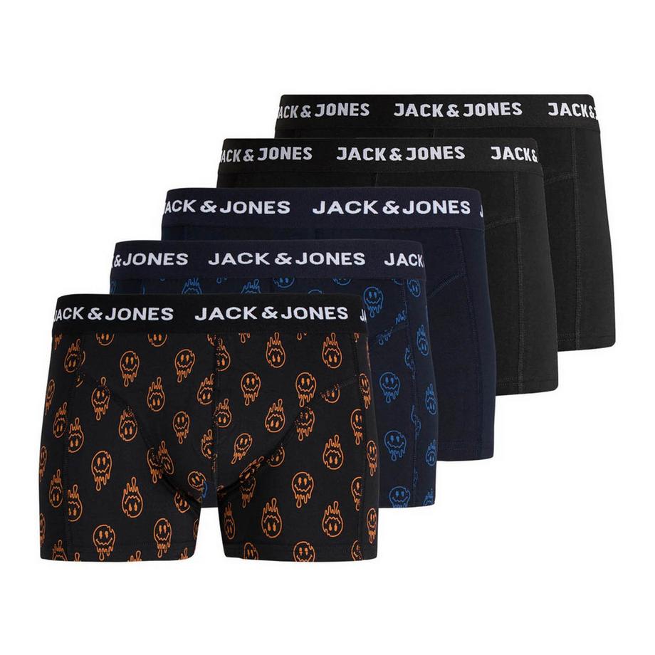 Boxershort  5er Pack Stretch-JACDALE SMILEY TRUNKS 5 PACK
