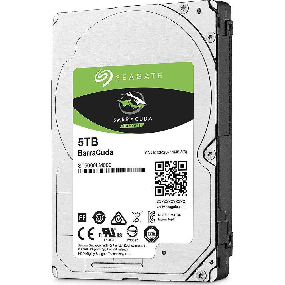 Seagate  Harddisk BarraCuda SATA 2.5 5 TB 