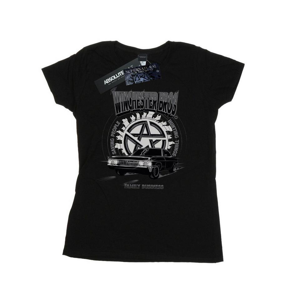 Supernatural Winchester Bros Bedrucktes T-Shirt  