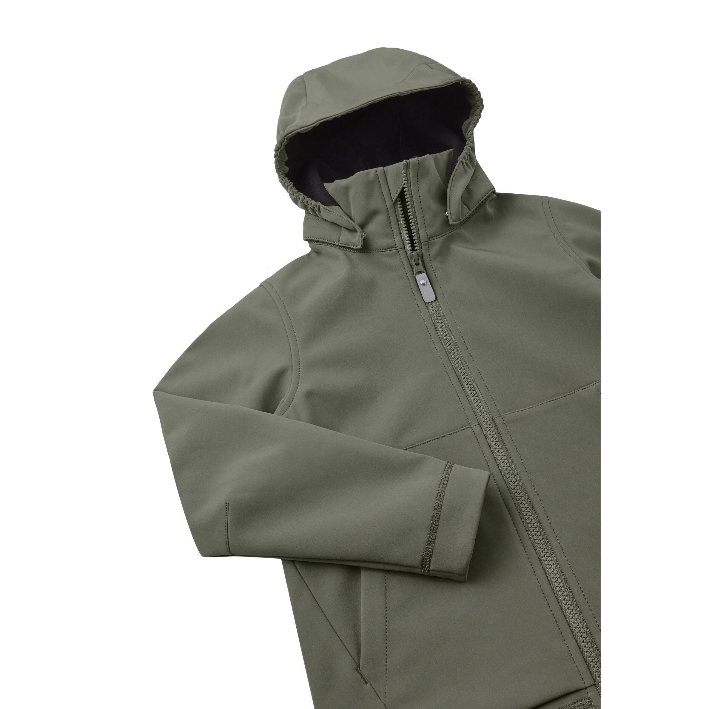 Reima  tec Kinder Softshelljacke Koivula Greyish green 