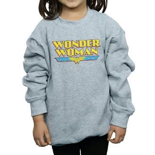 DC COMICS  Wonder Woman Crackle Logo Sweatshirt 