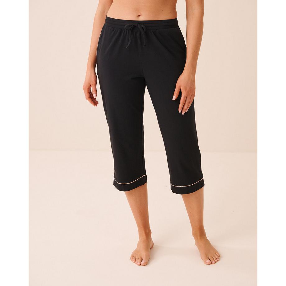 Pyjama-Caprihose aus Baumwolle