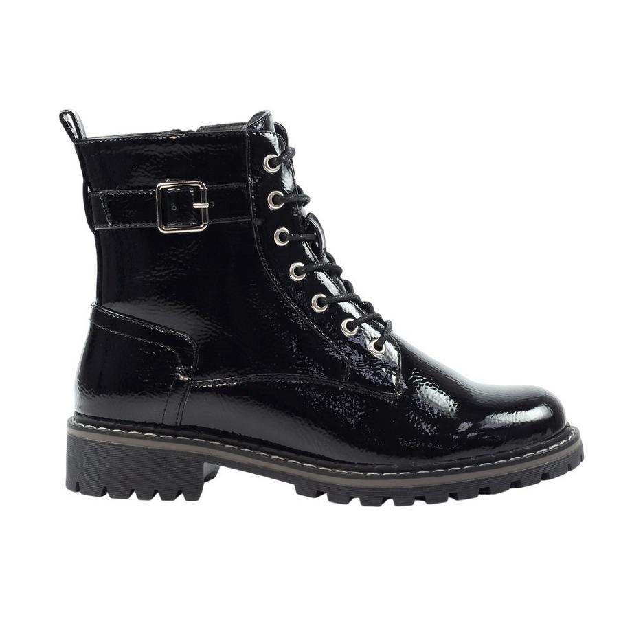 Lunar Parlour Patent Stiefeletten  