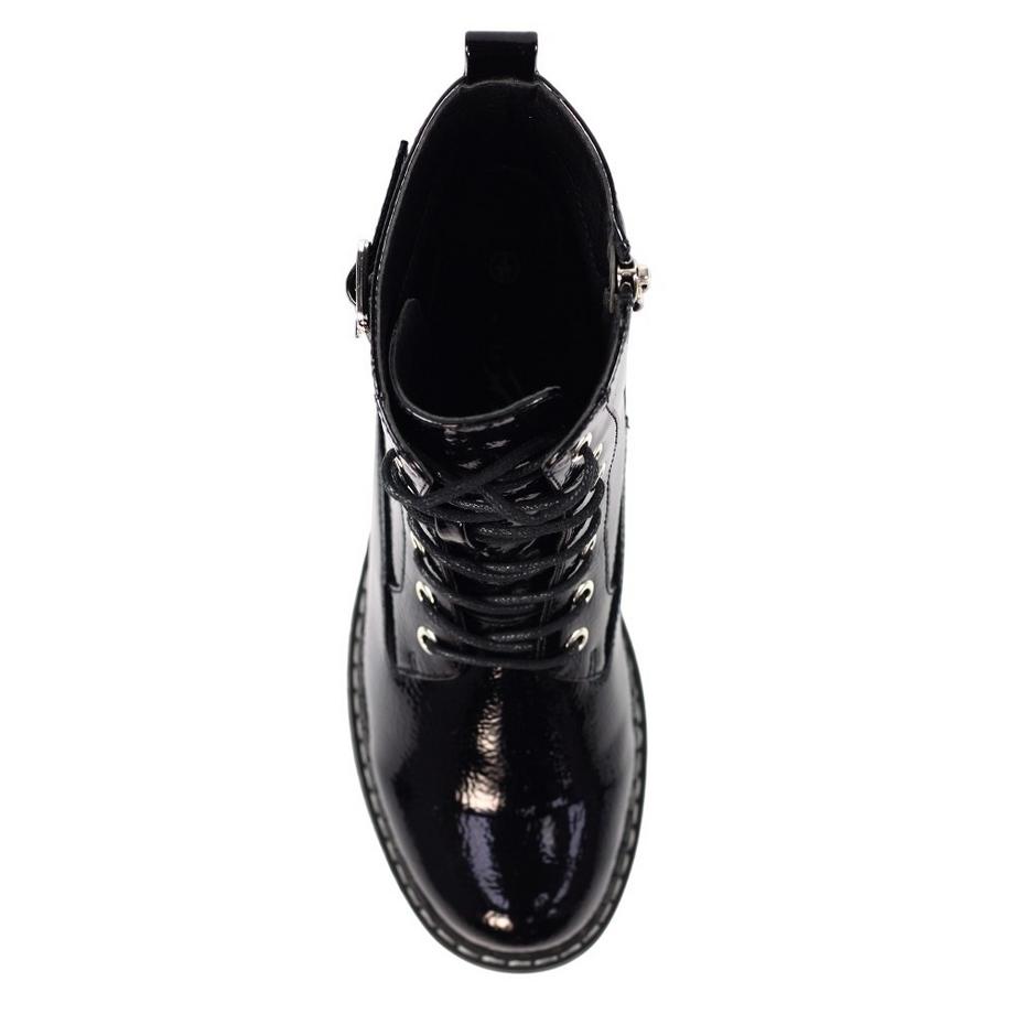 Lunar Parlour Patent Stiefeletten  