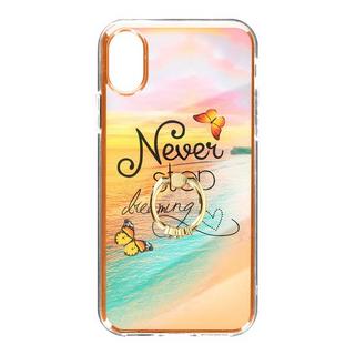 Avizar  Coque Anneau iPhone X et XS Motif Plage 