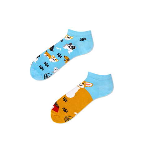 Many Mornings  Playful Dog Sneakersocks - Many Mornings 