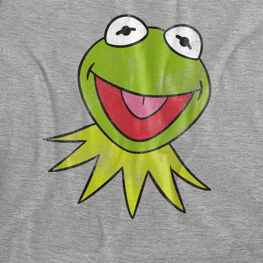 The Muppets  T-ShirtMotif Kermit La Grenouille Motiftyle Tête 