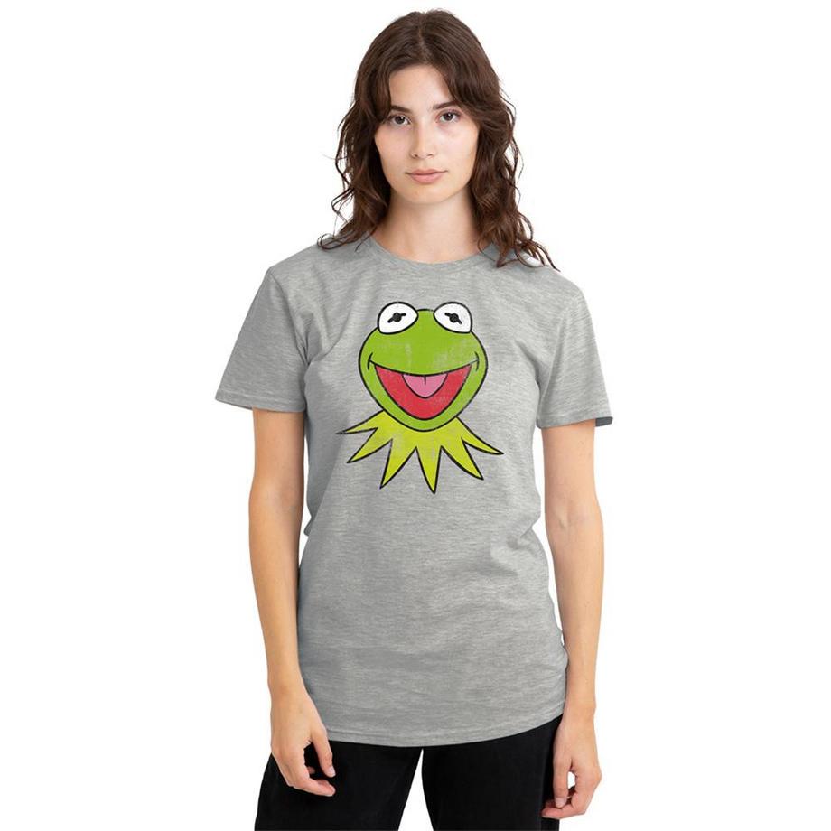 The Muppets  T-ShirtMotif Kermit La Grenouille Motiftyle Tête 