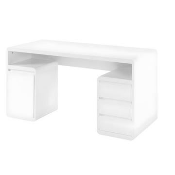 Bureau avec rangements SERGUEI MDF laqué