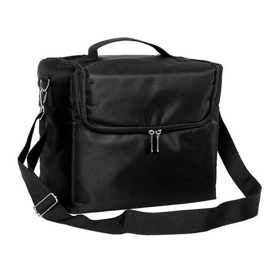 eStore  Große und geräumige Kosmetiktasche mit erweiterbaren Fächern 