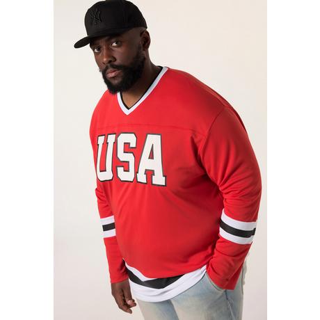 Sthuge Maillot Manches Longues Oversize Imprimé  