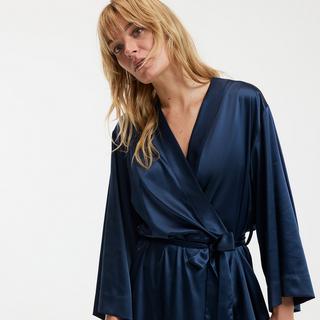 La Redoute Collections Kurzer Satin Kimono  