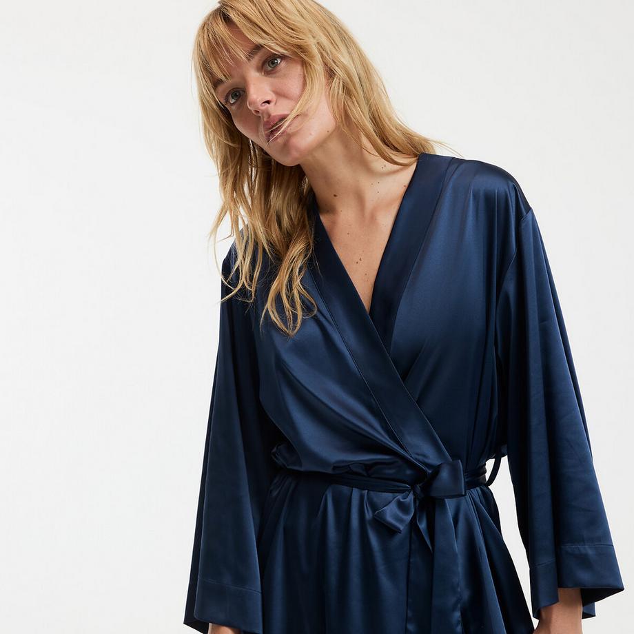 La Redoute Collections Kimono corto in raso  