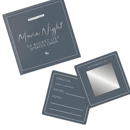 Gift Republic  Cartes à gratter Movie Night 