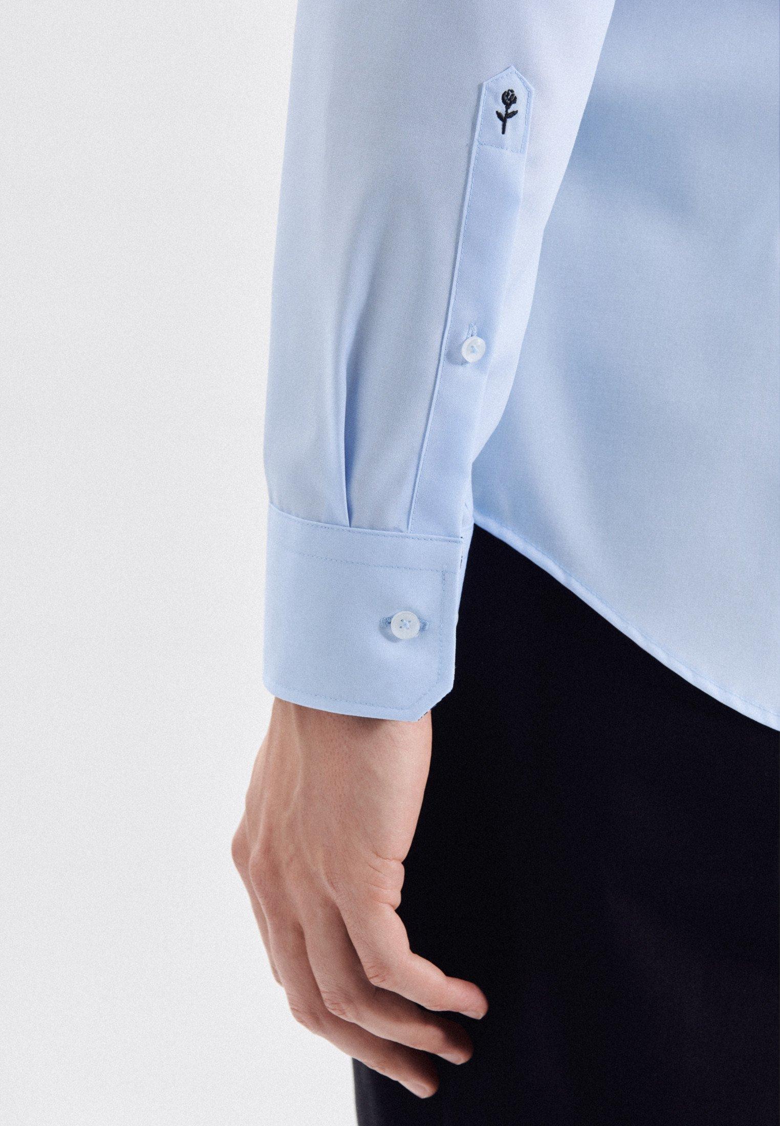 Seidensticker  Business Hemd Shaped Fit Extra langer Arm Uni 