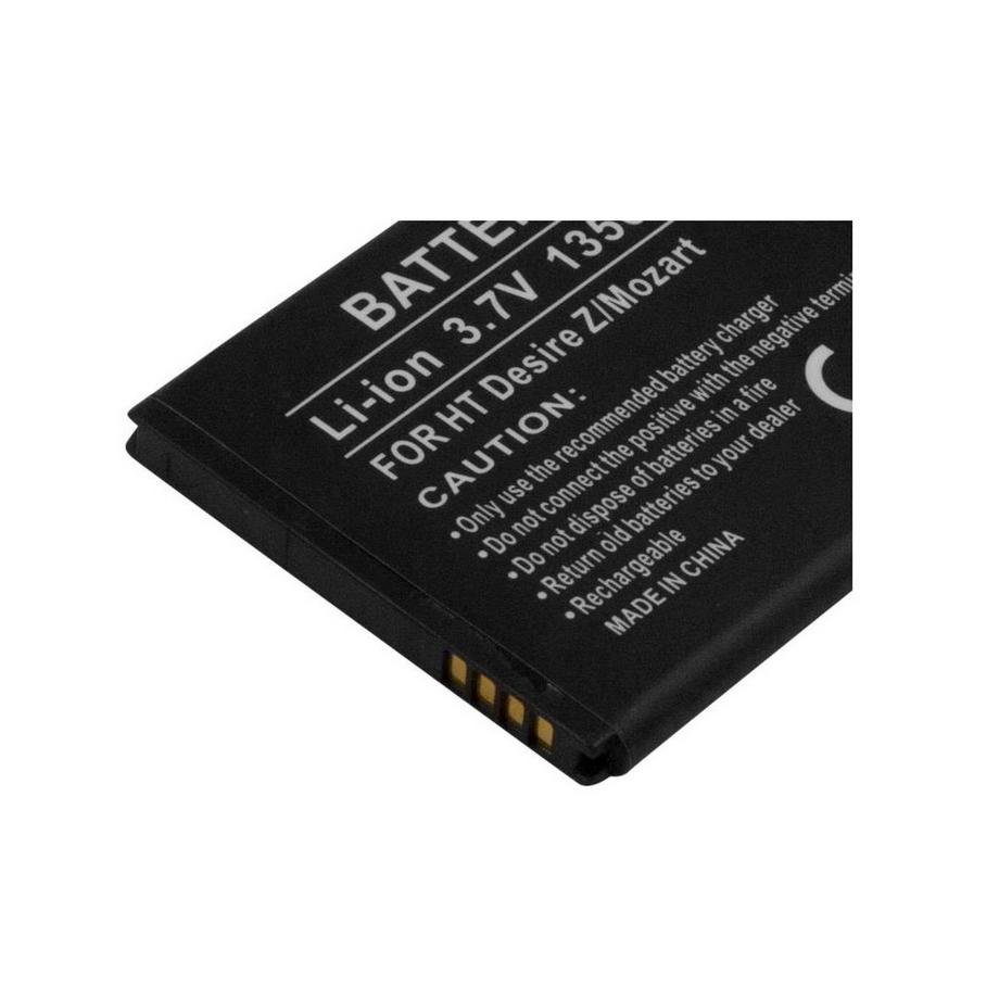 Avizar  Batteria di ricambio per HTC Desire Z Mozart 3,7V 1350mAh Li-ion 