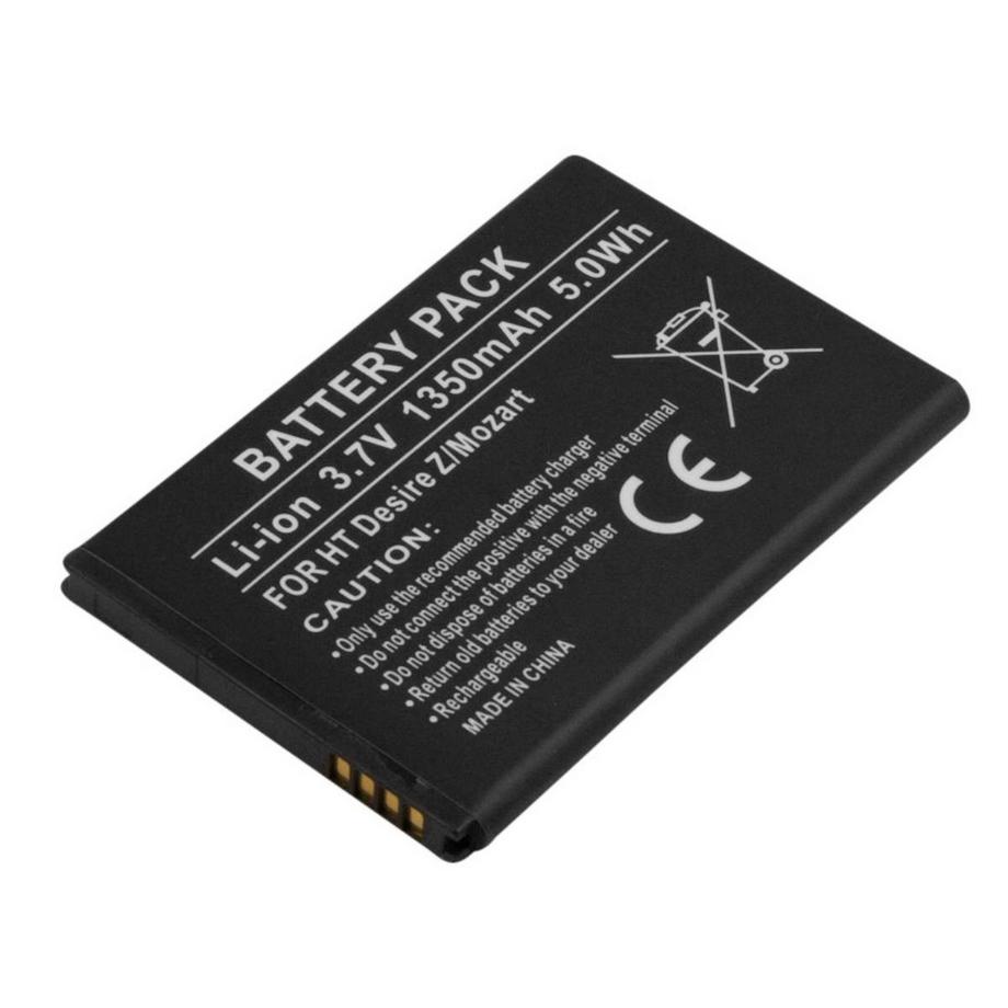 Avizar  Batteria di ricambio per HTC Desire Z Mozart 3,7V 1350mAh Li-ion 