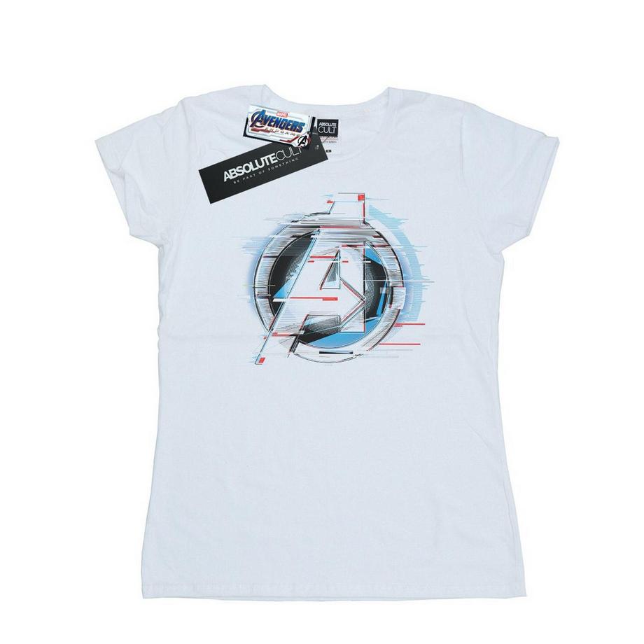 MARVEL Avengers Endgame Glitch Logo T-Shirt  