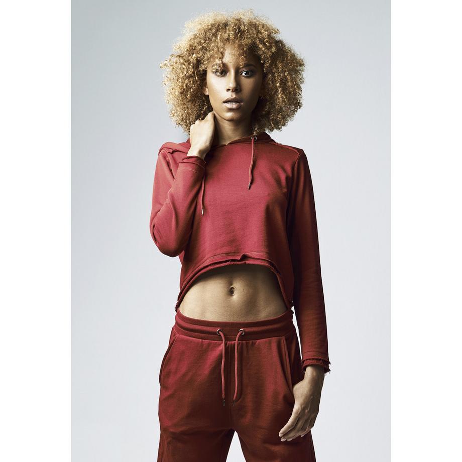 URBAN CLASSICS Terry Cropped Hoodie  