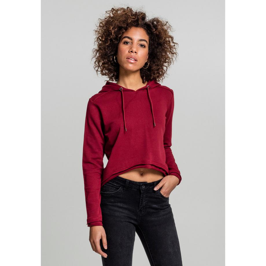 URBAN CLASSICS Terry Cropped Hoodie  
