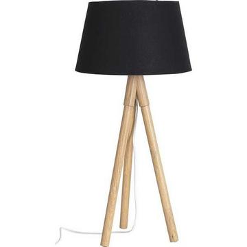 Lampada da tavolo Wallas Nera 33x69