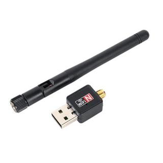 eStore  Kabelloser USB-Adapter Mini USB Wifi 150M 