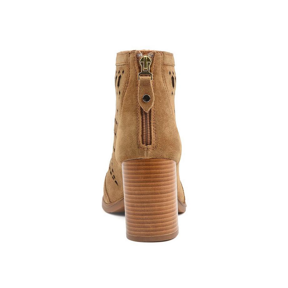 Ralph Harrison May Laser Cut Peep Toe Stiefeletten  