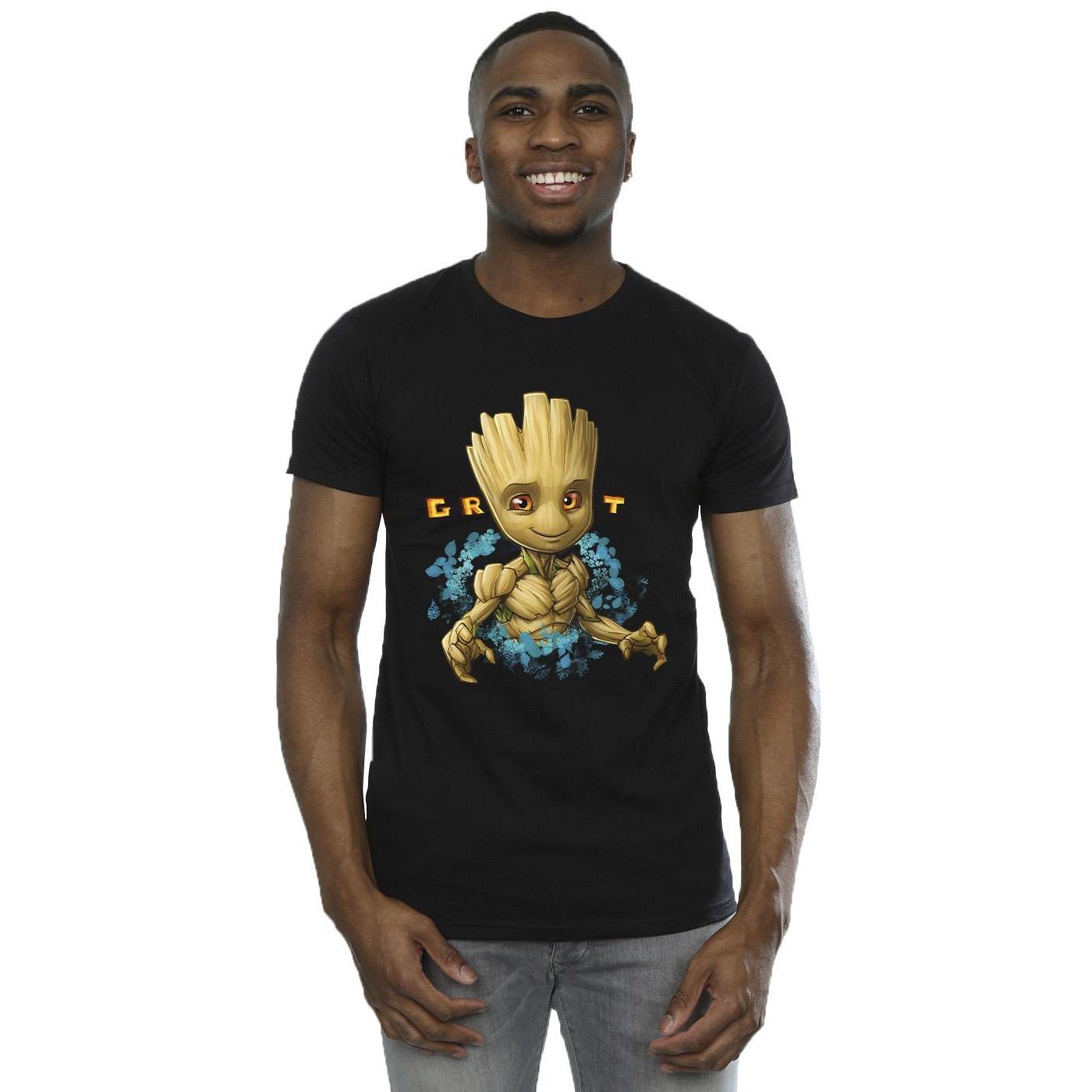 Guardians Of The Galaxy Groot Grafikdruck T-Shirt  