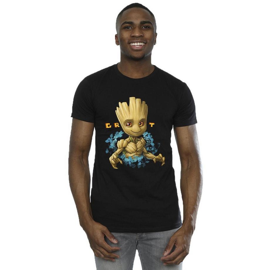 Guardians Of The Galaxy Groot Grafikdruck T-Shirt  