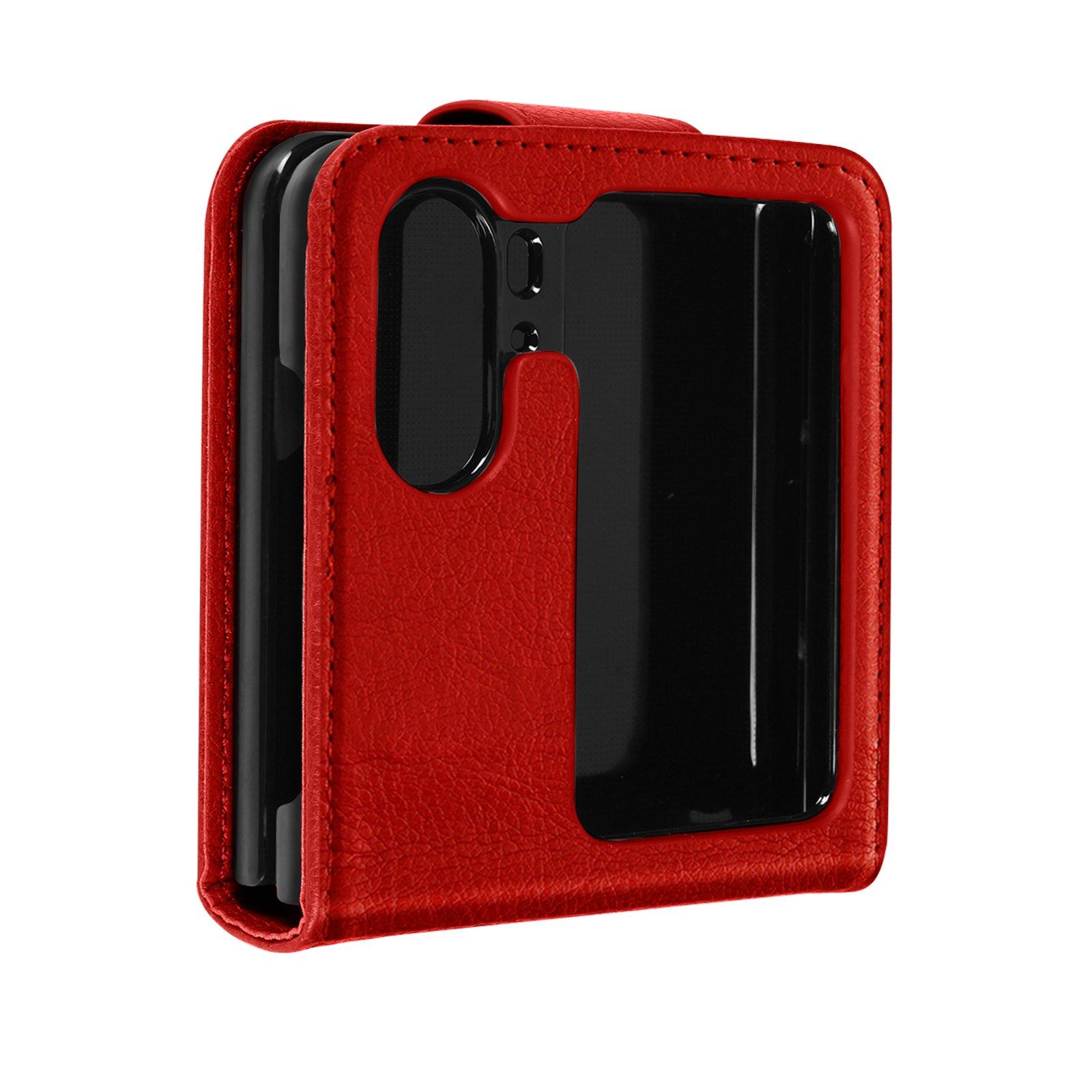 Avizar  Coque clapet Oppo Find N2 Flip Rouge 