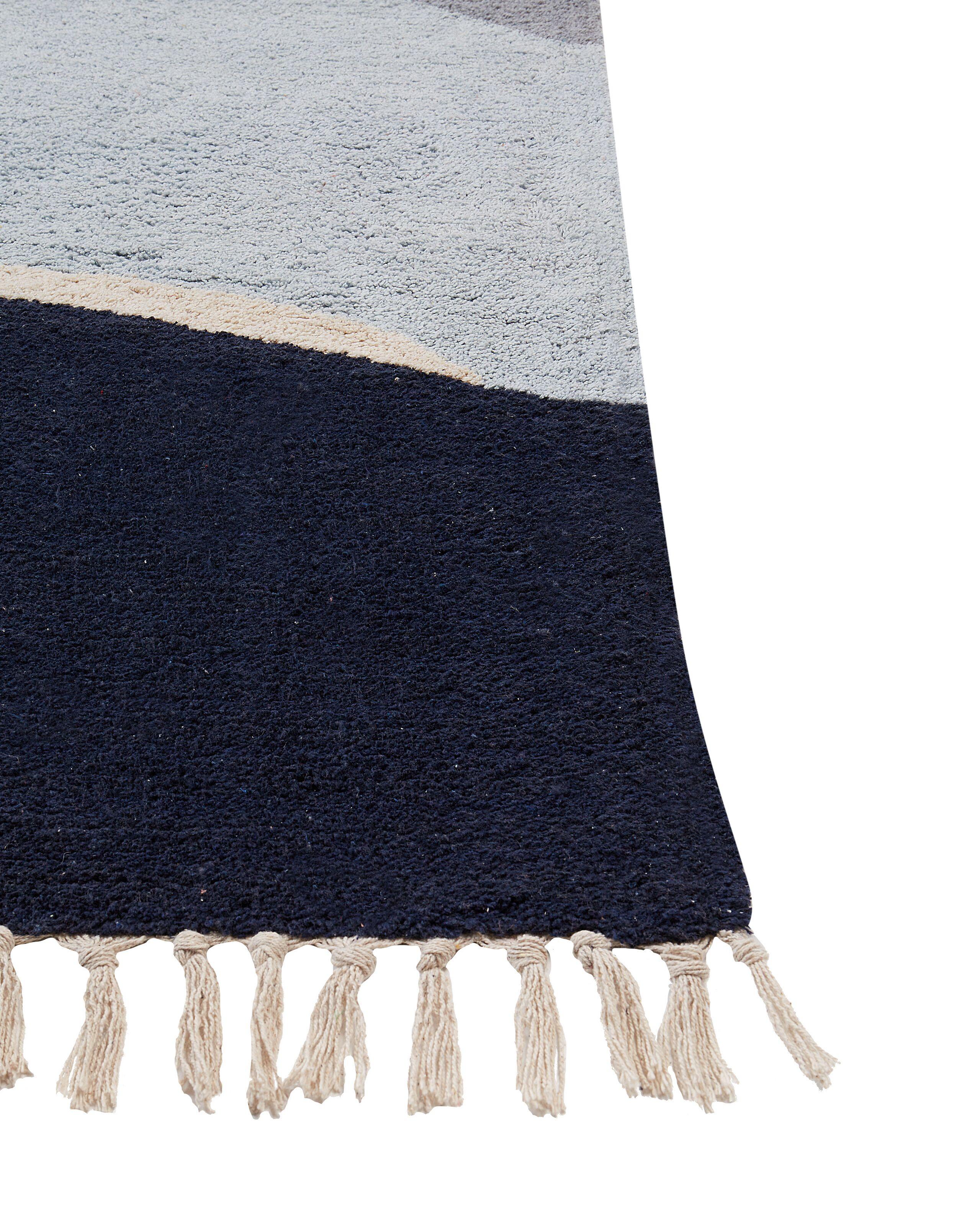 Beliani Tapis en Coton Moderne XINALI  