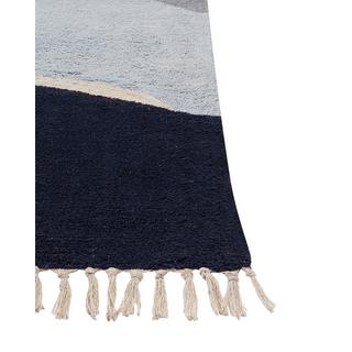 Beliani Tapis en Coton Moderne XINALI  