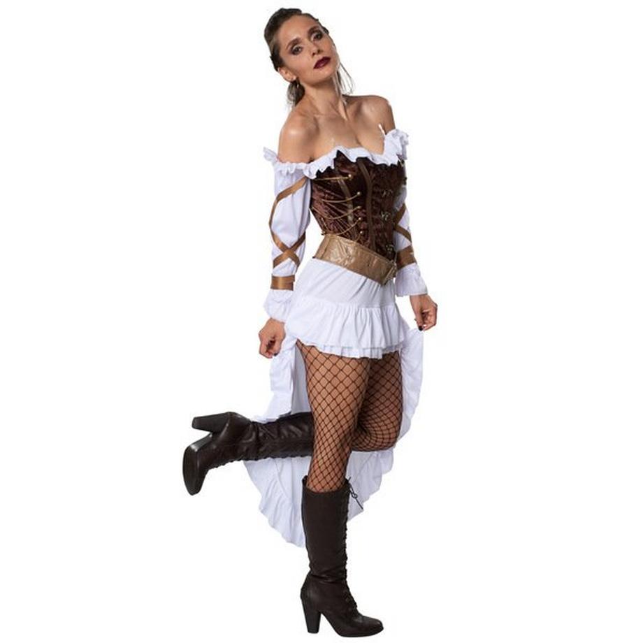 Tectake  Frauenkostüm Woman-Steampunk Palastwache 