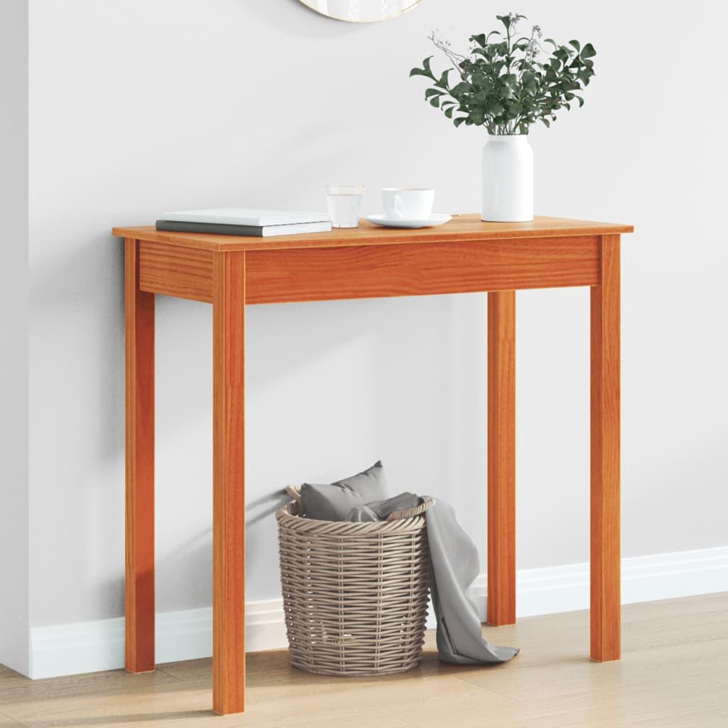 VidaXL Table console bois de pin  