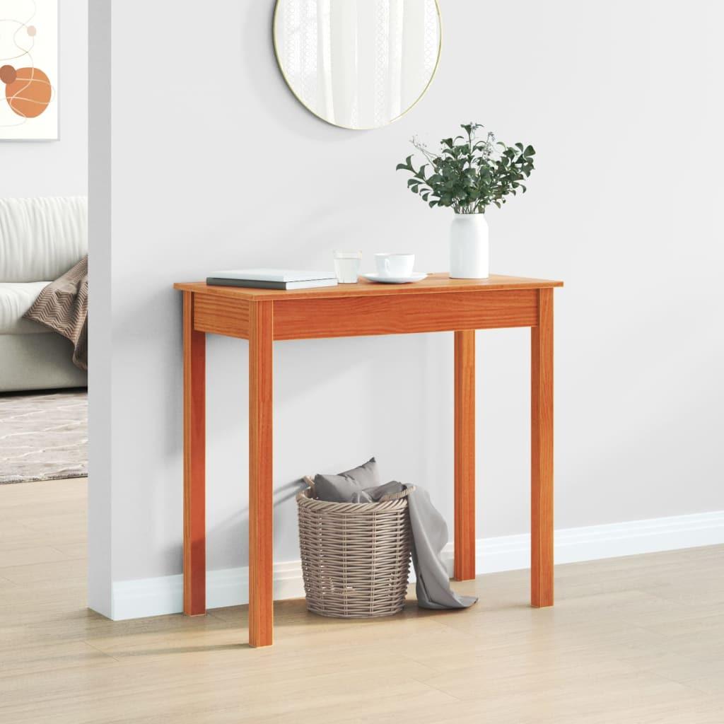 VidaXL Table console bois de pin  