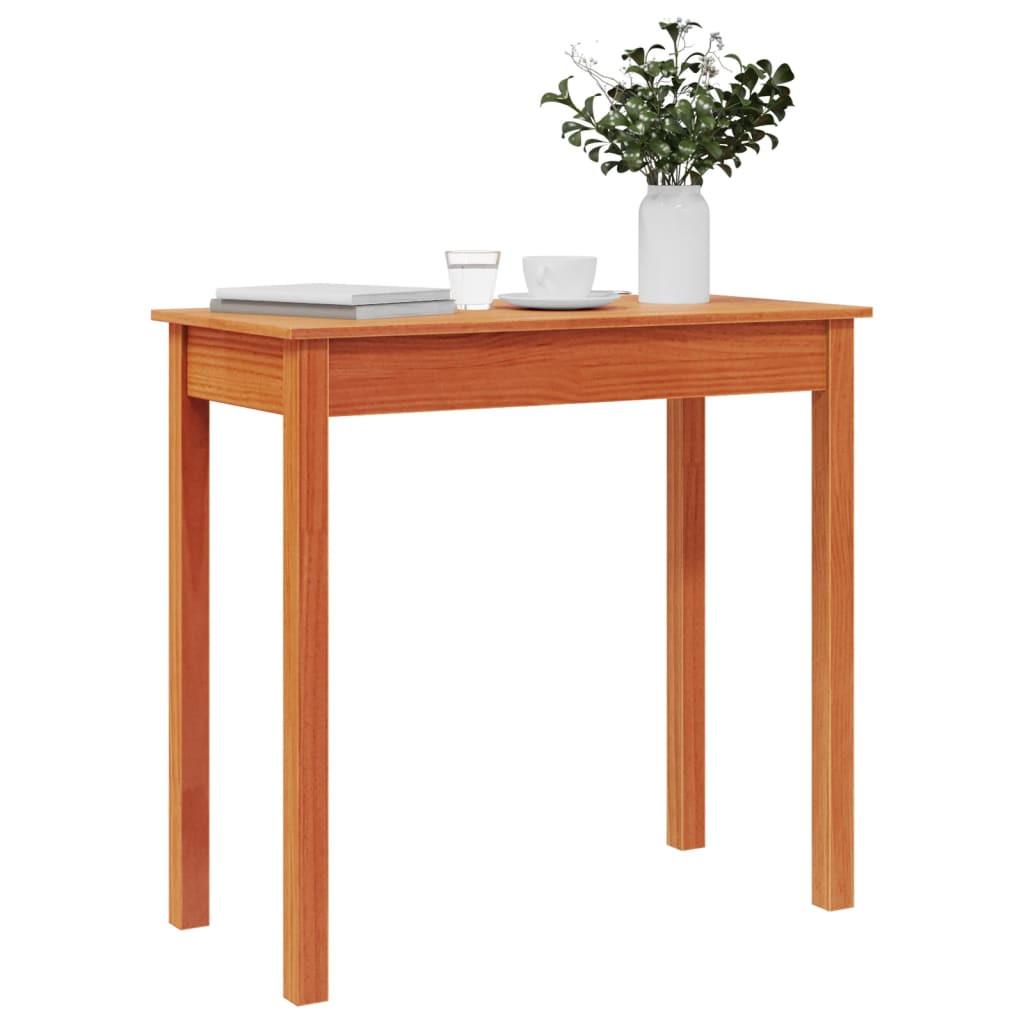 VidaXL Table console bois de pin  