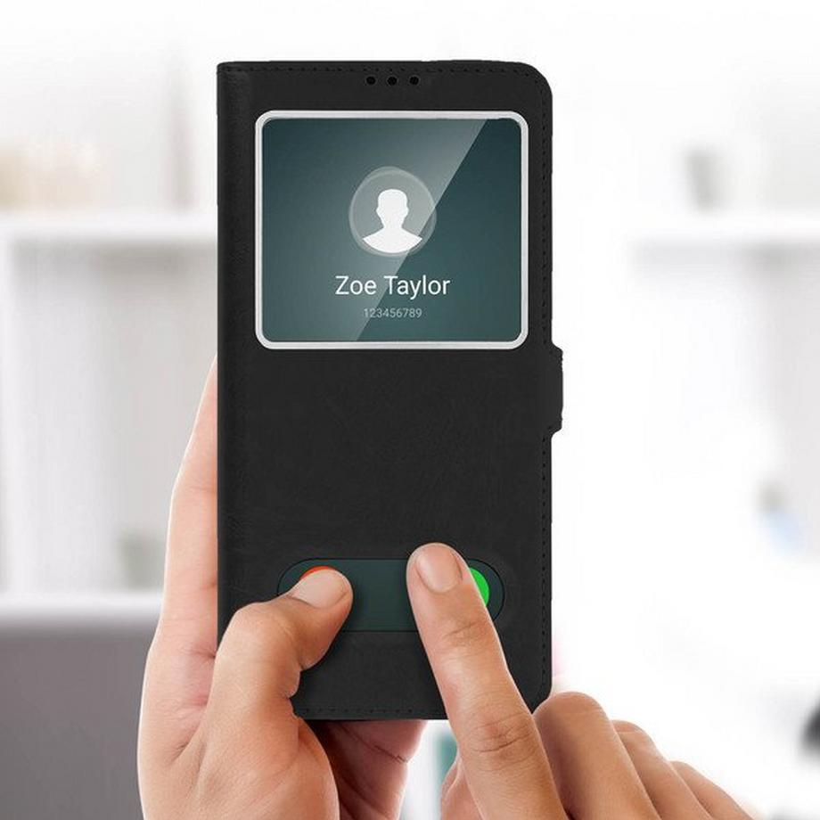 Avizar  Étui Folio Fenêtre P30 Pro Noir 