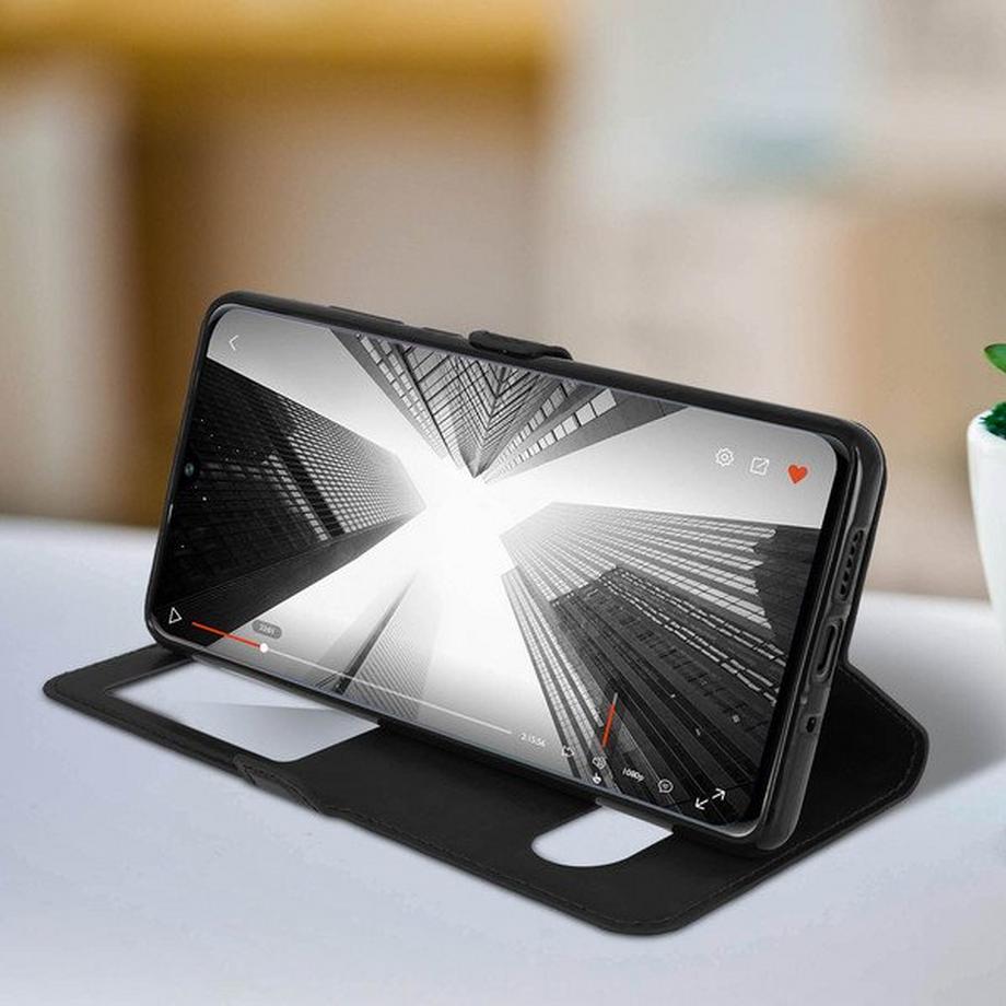 Avizar  Étui Folio Fenêtre P30 Pro Noir 