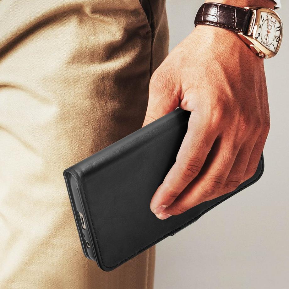 Avizar  Samsung Galaxy A6 Vintage Case Schwarz 